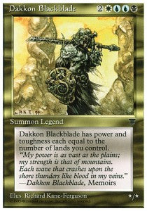 Dakkon Blackblade - Chronicles (Rare)