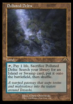 Polluted Delta (V.2)⁣ - Modern Horizons 3: Extras⁣ (Rare)⁣ [438]