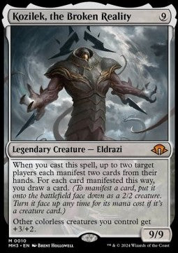 Kozilek, the Broken Reality - Modern Horizons 3 (Mythic) [MH3-10]