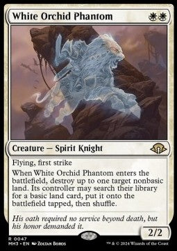 White Orchid Phantom - Modern Horizons 3 (Rare) [MH3-47]