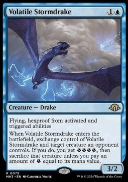 Volatile Stormdrake - Modern Horizons 3 (Rare) [MH3-79]