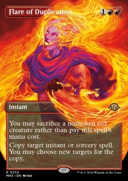 Flare of Duplication (V.1) - Modern Horizons 3: Extras (Rare) [XMH3-333]