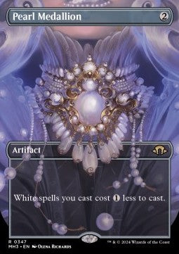 Pearl Medallion⁣ - Modern Horizons 3: Extras⁣ (Rare)⁣ [347]