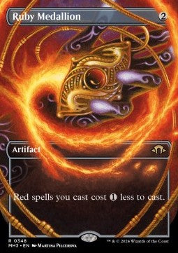 Ruby Medallion⁣ - Modern Horizons 3: Extras⁣ (Rare)⁣ [348]