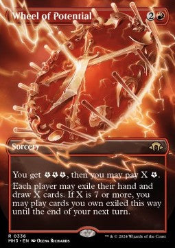 Wheel of Potential (V.1)⁣ - Modern Horizons 3: Extras⁣ (Rare)⁣ [336]