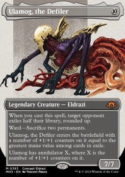 Ulamog, the Defiler (V.1) - Modern Horizons 3: Extras (Mythic) [XMH3-383]