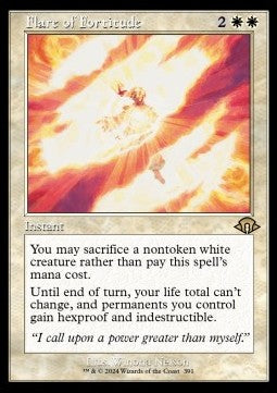 Flare of Fortitude (V.2)⁣ - Modern Horizons 3: Extras⁣ (Rare)⁣ [391]