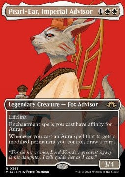 Pearl-Ear, Imperial Advisor (V.1)⁣ - Modern Horizons 3: Extras⁣ (Rare)⁣ [363]