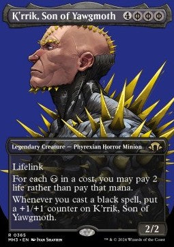 K'rrik, Son of Yawgmoth (V.1)⁣ - Modern Horizons 3: Extras⁣ (Rare)⁣ [365]