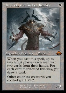Kozilek, the Broken Reality (V.2) - Modern Horizons 3: Extras (Mythic) [XMH3-386]