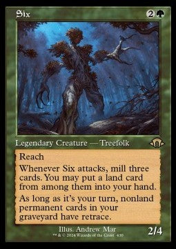 Six (V.2)⁣ - Modern Horizons 3: Extras⁣ (Rare)⁣ [430]