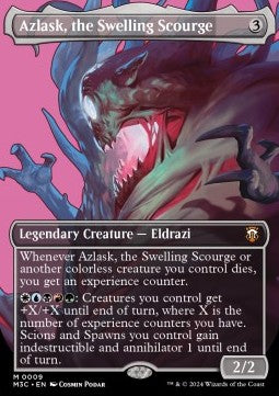 Azlask, the Swelling Scourge (V.1) - Commander: Modern Horizons 3: Extras (Mythic) [XM3C-9]