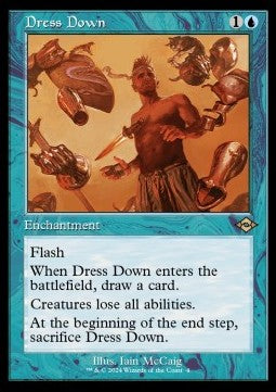 Dress Down⁣ - Modern Horizons 3: Retro Frame Cards⁣ (Rare)⁣ [4]