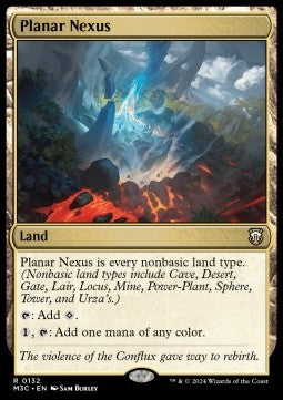 Planar Nexus⁣ - Commander: Modern Horizons 3⁣ (Rare)⁣ [132]