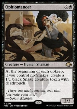 Ophiomancer⁣ - Modern Horizons 3⁣ (Rare)⁣ [276]