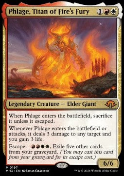 Phlage, Titan of Fire's Fury - Modern Horizons 3 (Mythic) [MH3-197]