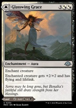 Glasswing Grace // Age-Graced Chapel - Modern Horizons 3 (Uncommon) [MH3-254]
