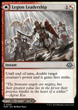Legion Leadership // Legion Stronghold⁣ - Modern Horizons 3⁣ (Uncommon)⁣ [255]