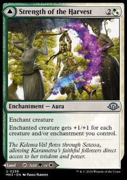 Strength of the Harvest // Haven of the Harvest⁣ - Modern Horizons 3⁣ (Uncommon)⁣ [258]