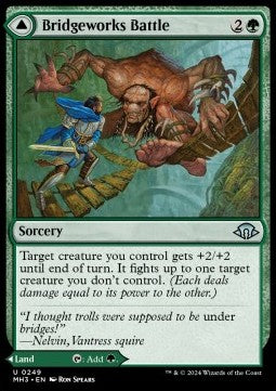Bridgeworks Battle // Tanglespan Bridgeworks⁣ - Modern Horizons 3⁣ (Uncommon)⁣ [249]