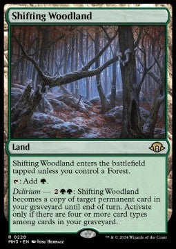 Shifting Woodland⁣ - Modern Horizons 3⁣ (Rare)⁣ [228]