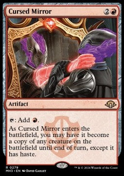 Cursed Mirror⁣ - Modern Horizons 3⁣ (Rare)⁣ [279]
