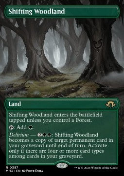 Shifting Woodland⁣ - Modern Horizons 3: Extras⁣ (Rare)⁣ [357]