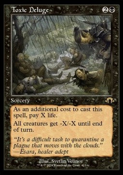 Toxic Deluge⁣ - Modern Horizons 3: Extras⁣ (Rare)⁣ [412]