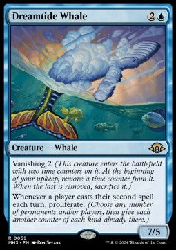 Dreamtide Whale - Modern Horizons 3 (Rare) [MH3-59]