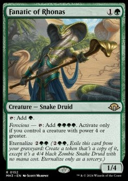 Fanatic of Rhonas - Modern Horizons 3 (Rare) [MH3-152]