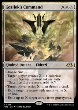Kozilek's Command - Modern Horizons 3 (Rare) [MH3-11]