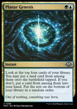 Planar Genesis⁣ - Modern Horizons 3⁣ (Uncommon)⁣ [198]