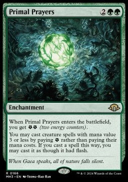 Primal Prayers⁣ - Modern Horizons 3⁣ (Rare)⁣ [166]