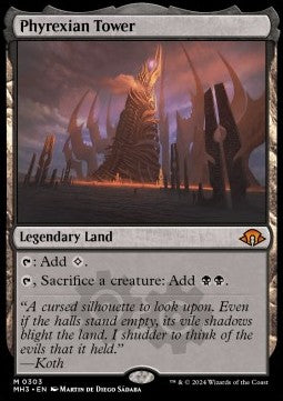 Phyrexian Tower - Modern Horizons 3 (Mythic) [MH3-303]