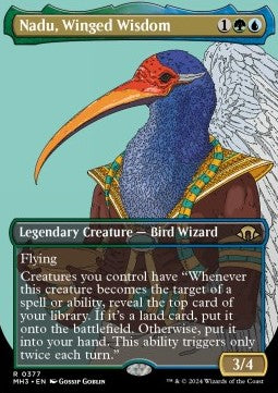 Nadu, Winged Wisdom (V.1) - Modern Horizons 3: Extras (Rare) [XMH3-377]