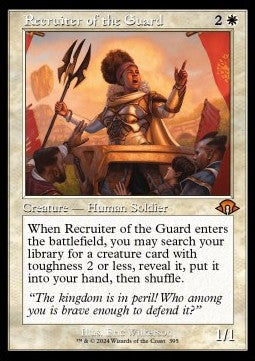 Recruiter of the Guard - Modern Horizons 3: Extras (Mythic) [XMH3-395]