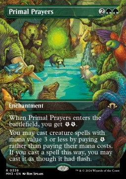 Primal Prayers (V.1)⁣ - Modern Horizons 3: Extras⁣ (Rare)⁣ [339]