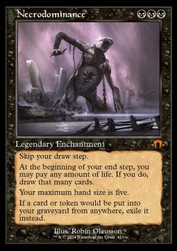 Necrodominance⁣ - Modern Horizons 3: Extras⁣ (Mythic)⁣ [411]