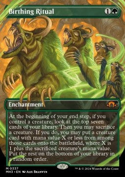 Birthing Ritual⁣ - Modern Horizons 3: Extras⁣ (Mythic)⁣ [337]