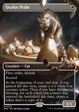 Ocelot Pride (V.1)⁣ - Modern Horizons 3: Extras⁣ (Mythic)⁣ [322]