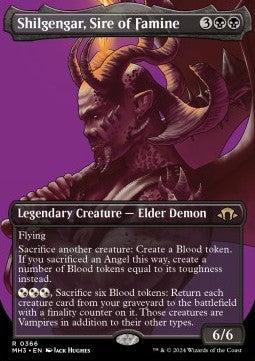 Shilgengar, Sire of Famine (V.1)⁣ - Modern Horizons 3: Extras⁣ (Rare)⁣ [366]