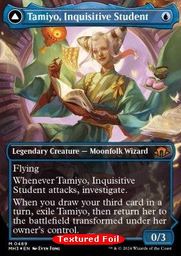 Tamiyo, Inquisitive Student // Tamiyo, Seasoned Scholar (V.2) - Modern Horizons 3: Extras (Mythic) [XMH3-469]