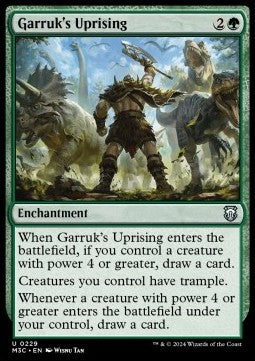 Garruk's Uprising - Commander: Modern Horizons 3 (Uncommon) [M3C-229]