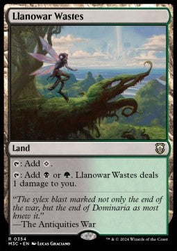 Llanowar Wastes⁣ - Commander: Modern Horizons 3⁣ (Rare)⁣ [354]