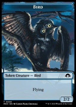 Bird Token (Blue 2/2) - Modern Horizons 3: Tokens (Token) [TMH3-T09]