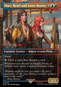 Mary Read and Anne Bonny (V.1) - Universes Beyond: Assassin's Creed: Extras (Rare) [XACR-120]