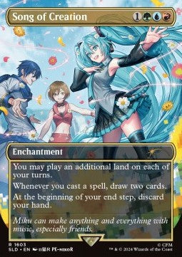 Song of Creation - Secret Lair Drop Series: Summer Superdrop 2024 (Rare) [SLDSM4-1603]
