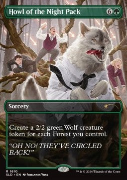 Howl of the Night Pack - Secret Lair Drop Series: Summer Superdrop 2024 (Rare) [SLDSM4-1610]