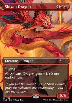 Shivan Dragon - Secret Lair Drop Series: Summer Superdrop 2024 (Rare) [SLDSM4-1709]