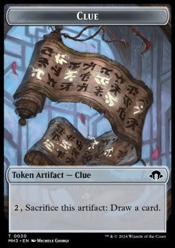 Clue Token // Energy Reserve - Modern Horizons 3: Tokens (Token) [TMH3-T 30/36]